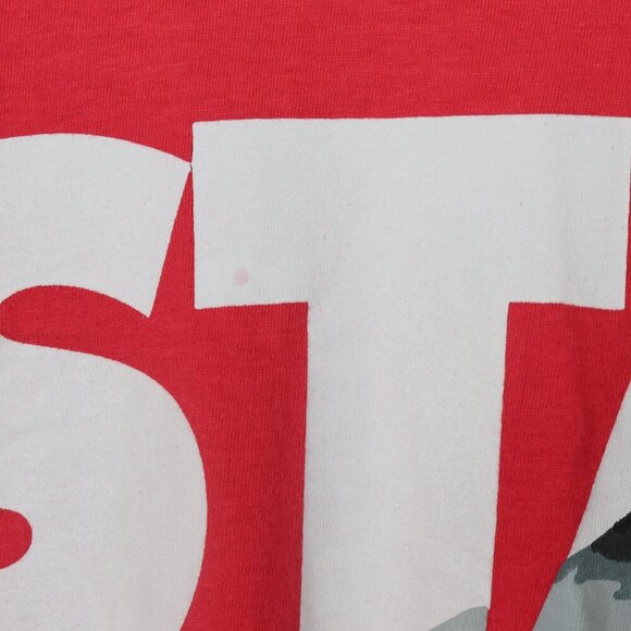 Staple Pigeon Logo Coral Men's Large Crew Neck T-shirt - Picture 3 of 5